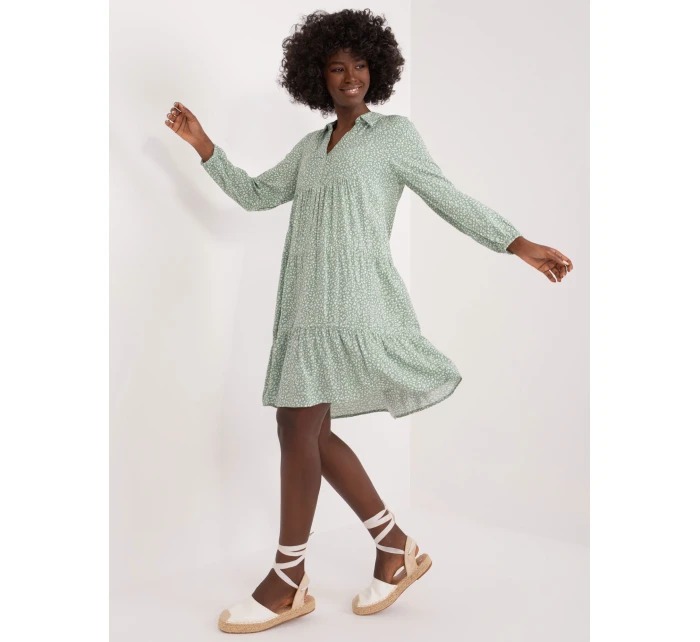 Šaty D73771Z30425A khaki