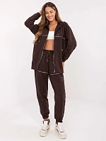 Sada RV KMPL A881.15 tmavě hnědá