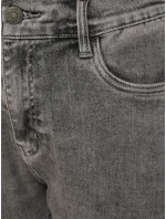 Dámské džíny mom fit s vysokým pasem šedé FashionStreet UY2894