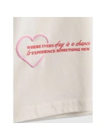 Dívčí tričko oversize s potiskem model 21736445 - 4F Dívčí tričko oversize s potiskem model 21736445 - 4F