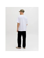 Tričko Jack&Jones JJEBARRON TEE SS O-NECK NOOS 12298906 WHITE Tričko Jack&Jones JJEBARRON TEE SS O-NECK NOOS 12298906 WHITE