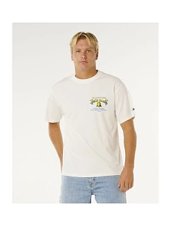 Koszulka męska model 22245275 Pro 26 Bell Logo Tee biała - Rip Curl