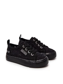 Prolamované Tenisky Big Star JJ374133 Černé