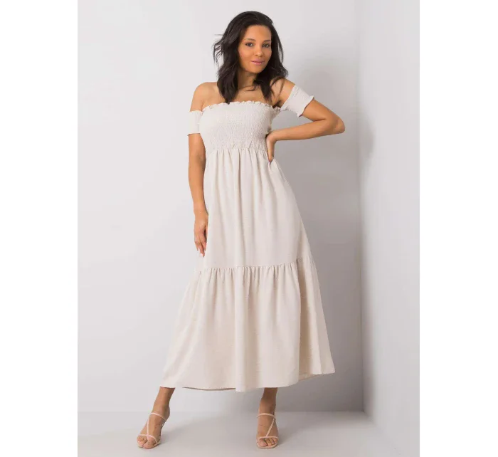 Šaty 346 SK 009.51 světle béžová