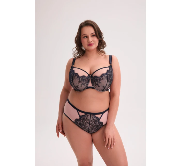 POLOMĚKKÁ MAXI PODPRSENKA AINA ART 1273 NAVY BLUE