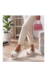 Klapky na platformě model 227266 Solea