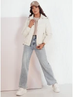 Dámská přechodná prošívaná bunda ZERNI bílá FashionStreet TY4176