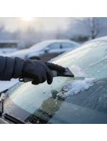 ŠKRABKA NA SKLO 25 CM DUNLOP ŠEDÁ