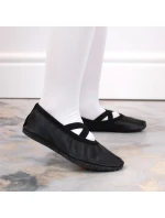 Dívčí kožené baleríny černé model 17296811 - Nazo Dívčí kožené baleríny černé model 17296811 - Nazo