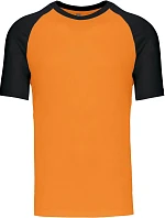Kariban K 330 Baseballové tričko 20.K330 orange/black