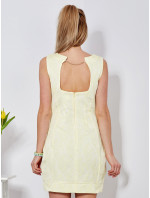 Dámské šaty NU SK model 18027223 světle žlutá - FPrice