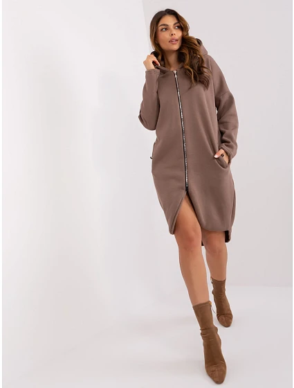 Bluza RV BL 4858 model 19335708 brązowy - FPrice Bluza RV BL 4858 model 19335708 brązowy - FPrice