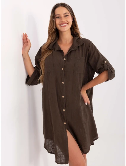 Sukienka TW SK BI model 21217551 ciemny brązowy - FPrice