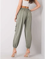 Kalhoty TW SP BI 81858.69 v barvě khaki