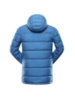 Pánská zimní péřová bunda s dwr ALPINE PRO ROGIT vallarta blue