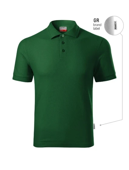 Reserve polokošile pánská lahvově zelená 06 (brand label)