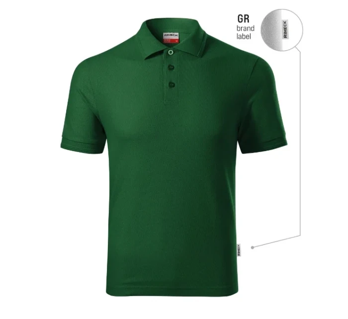 Reserve polokošile pánská lahvově zelená 06 (brand label)