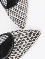 Stylové dámské černé lodičky na širokém podpatku Stylové dámské černé lodičky na širokém podpatku