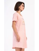Dámské domácí šaty s krátkým rukávem Michaela