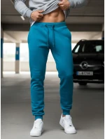 Pánské tyrkysové tepláky model 21963950 - Dstreet Pánské tyrkysové tepláky model 21963950 - Dstreet