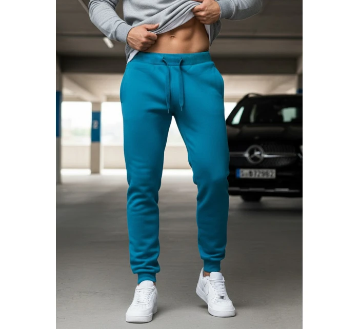 Pánské tyrkysové tepláky model 21963950 - Dstreet Pánské tyrkysové tepláky model 21963950 - Dstreet