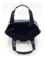 Luxusní tmavě modrá dámská kabelka BX5KM - Ines Delaure