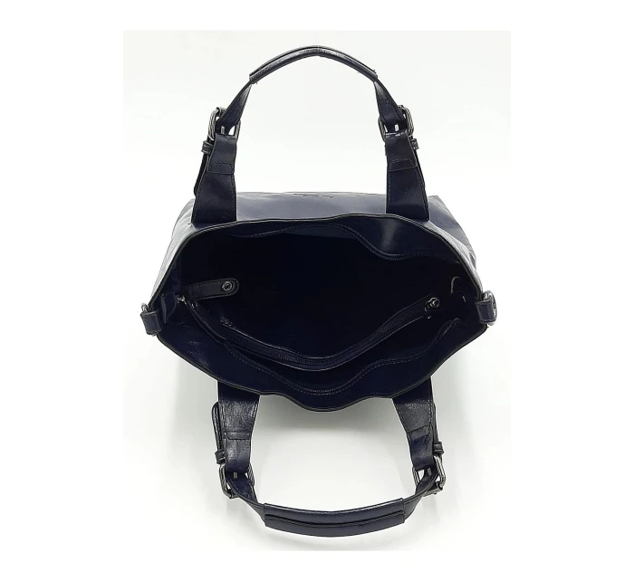 Luxusní tmavě modrá dámská kabelka BX5KM - Ines Delaure