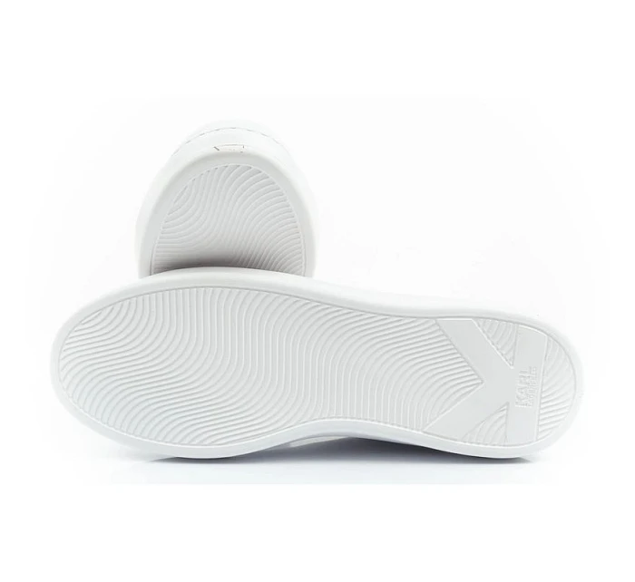 pánské tenisky model 22056007 z přírodní kůže bílé - Karl Lagerfeld