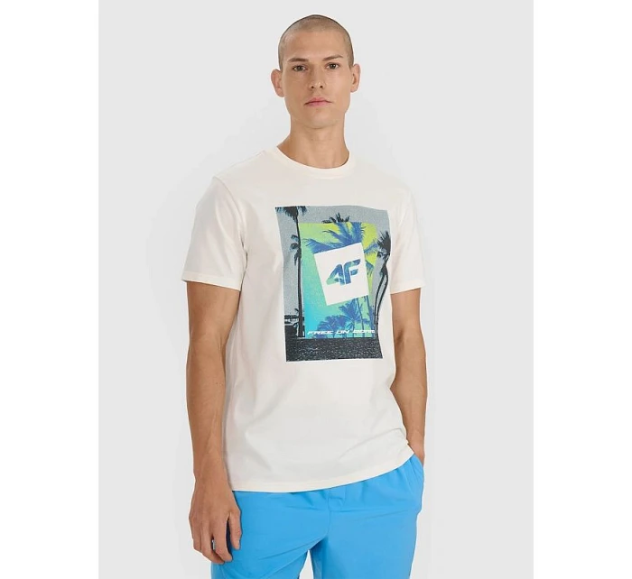 Pánské tričko s potiskem 4F model 22088376 - Hikvision