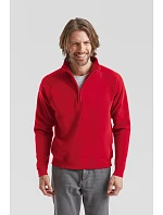 Premium Zip Neck Sweat Mikina s 1/4 zipem model 22458152 heather grey - Fruit of the Loom Premium Zip Neck Sweat Mikina s 1/4 zipem model 22458152 heather grey - Fruit of the Loom