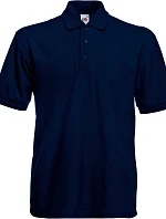 Fruit of the Loom Heavy 65/35 Pique Polo Piqué polo z těžké bavlny 16.3204 deep navy