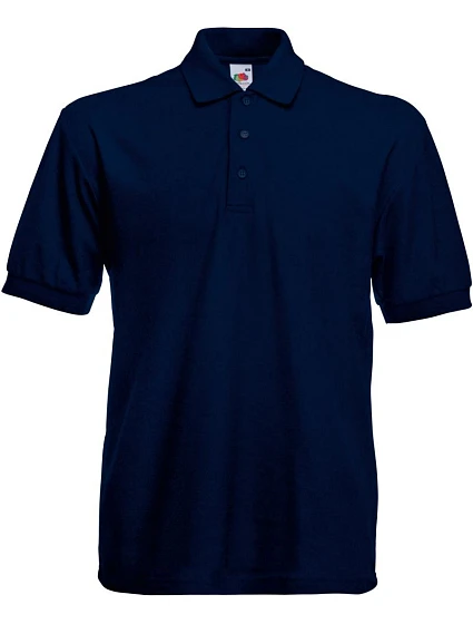 Fruit of the Loom Heavy 65/35 Pique Polo Piqué polo z těžké bavlny 16.3204 deep navy