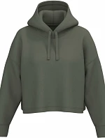 Kariban ProAct PA 396 Dámská crop mikina s kapucí 20.P396 sporty khaki