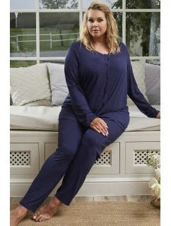 model 21997677 dł.r. dł.sp. kolor:granat - Italian Fashion