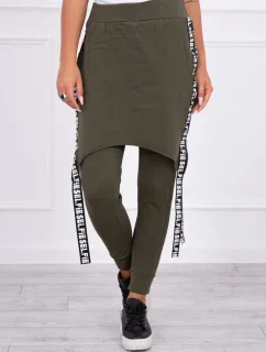 s nápisem khaki model 18743250 - K-Fashion