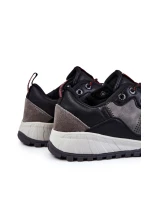 Pánská klasická sportovní obuv Memory Foam Big Star KK174271 šedá Pánská klasická sportovní obuv Memory Foam Big Star KK174271 šedá