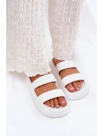 Pěnové Lehké Dámské Sandały Na Platformě model 21691462 Bílé - S.Barski