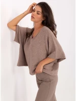 Sweter IT SW model 21302575 ciemny bezowy - FPrice