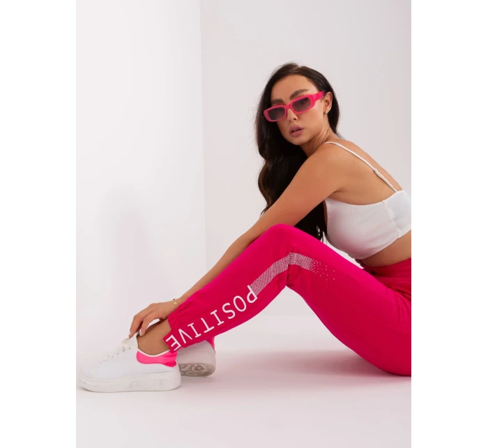 Spodnie dresowe RV DR model 18843599 fuksjowy - FPrice Spodnie dresowe RV DR model 18843599 fuksjowy - FPrice