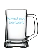Personalizovaná pivní sklenice - budoucí paní Personalizovaná pivní sklenice - budoucí paní