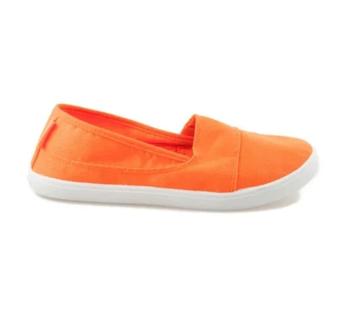 Jednoduché oranžové dásmké slip on
