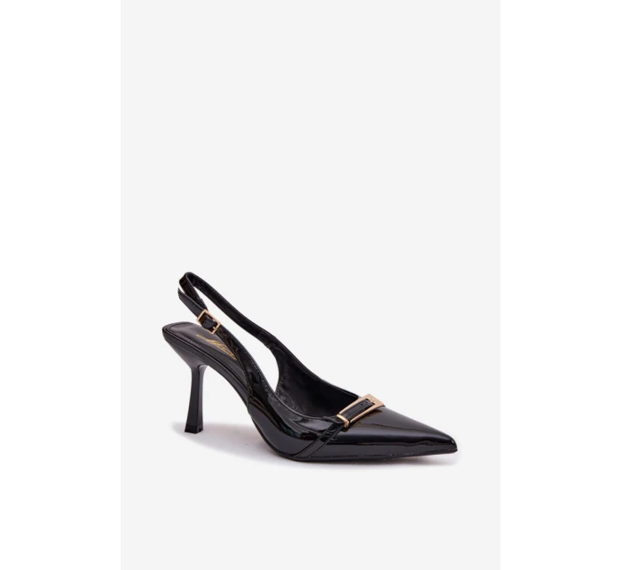 Sandály na podpatku  model 224473 Step in style