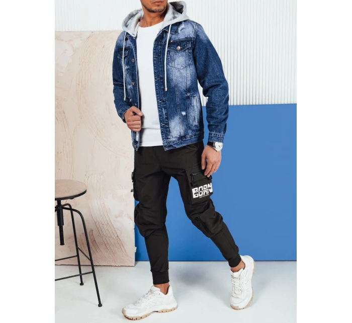 FashionStreet pánská tmavě modrá džínová bunda TX4690