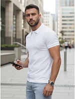 Pánská bílá polokošile Dstreet model 21977426 - FashionStreet