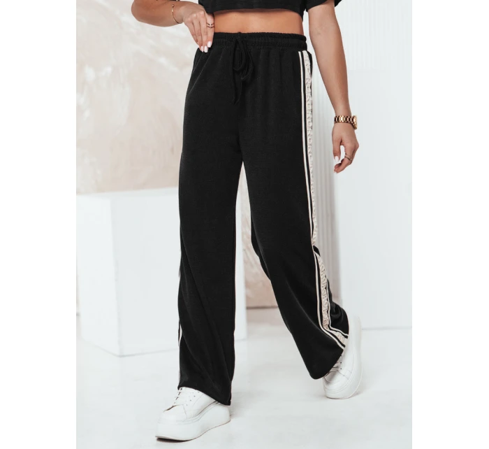 Dámské tepláky VIBEBEX v jedné velikosti černé FashionStreet UY2291