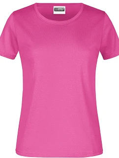 JN Dámské tričko z těžké bavlny 02.0 pink model 22437164 - Daiber