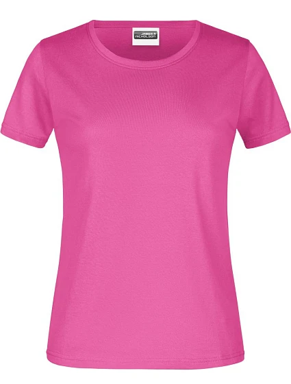 Daiber JN 789 Dámské tričko z těžké bavlny 02.0789 pink Daiber JN 789 Dámské tričko z těžké bavlny 02.0789 pink