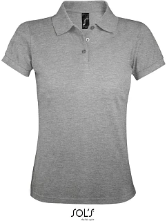 SOL'S Prime Women Dámské piqué polo z těžké bavlny model 22409500 grey melange