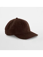 Beechfield B 682 6 panelová kšiltovka "Heritage Cord Cap" 53.0682 brown