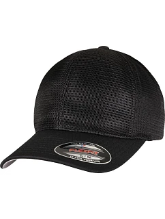 6 panelová síťovaná kšiltovka black model 22412072 - Flexfit